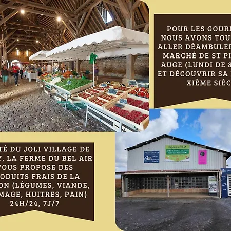 La Ferme Familiale De Percy - 9 Pers Villa Exterior photo